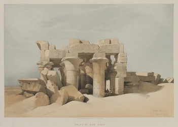 Egipto y Nubia, Volumen I: Kom-Ombo, 1846