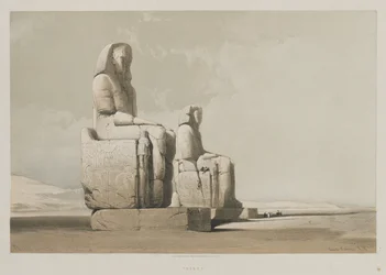 Egipto y Nubia, Volumen I: Tebas, 1846
