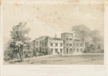 Wolseley Hall: grabado en acero, nd [c 1830]