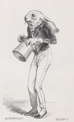 Su hijo, que se parecía a él en todos los aspectos... de Escenas de la vida privada y pública..., ca. 1837-47
