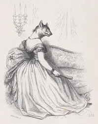 Ahora, entiendo a la loba madre de Roma de Escenas de la vida privada y pública..., ca. 1837-47