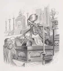 Las reliquias de Las obras completas de Béranger, 1836