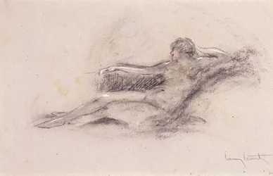 Desnudo reclinado