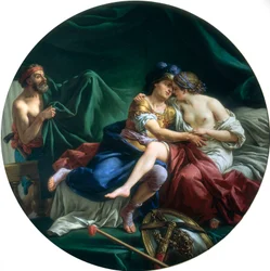 Marte y Venus descubiertos por Vulcano, 1768