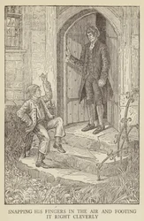 Ilustración de Secuestrado por Robert Louis Stevenson