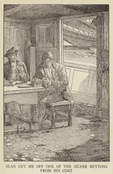 Ilustración de Secuestrado por Robert Louis Stevenson