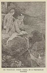 Ilustración de Secuestrado por Robert Louis Stevenson