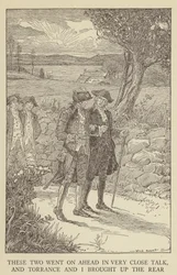 Ilustración de Secuestrado por Robert Louis Stevenson