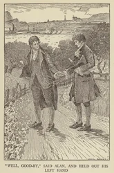 Ilustración de Secuestrado por Robert Louis Stevenson