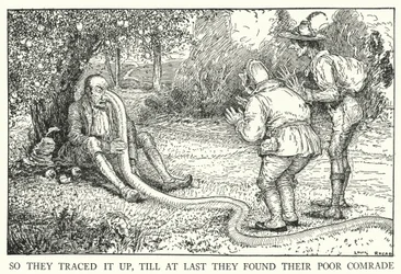 Así lo rastrearon, hasta que finalmente encontraron a su pobre camarada