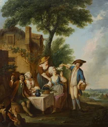 La bella paloma (óleo sobre lienzo)