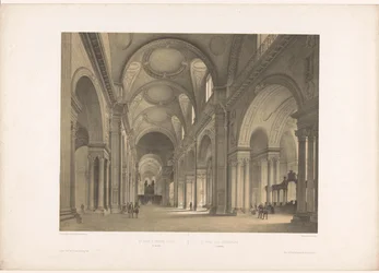 Interior de la Catedral de San Pablo en Londres Vista interior de San Pablo en Londres / St. Paul vue intérieure à Londres (título sobre objeto) Inglaterra, Irlanda y Escocia (título de la serie) Inglaterra, Irlanda y Escocia (título de la serie)