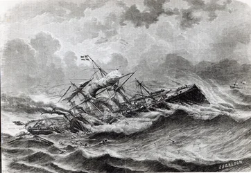 El desastre del Great Eastern en septiembre de 1861