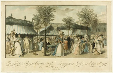 Paseo por los jardines de Le Palais Royal