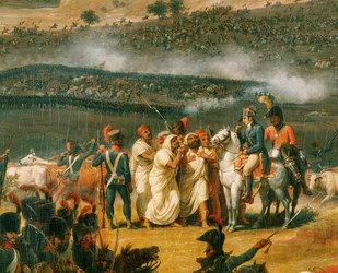 Batalla de las Pirámides (óleo sobre lienzo)