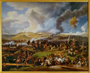 La batalla de Moskova, 7 de septiembre de 1812 (pintura sobre lienzo)