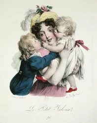 Celos, grabado por Francois Seraphin Delpech (1778-1825) 1826