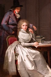 Una mujer escribe a su amante (o La carta), ca. 1789-1793