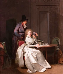 Una mujer escribe a su amante (o La carta), ca. 1789-1793
