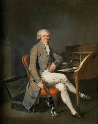 Maximilien Robespierre (óleo sobre lienzo)