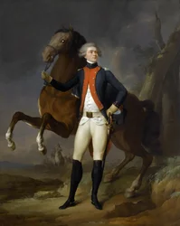 Retrato de Gilbert Motier el Marqués de La Fayette 1757-1834