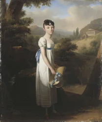 Retrato de Mademoiselle Athénaïs d