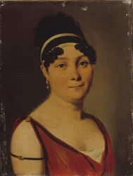 Retrato de la cantante de ópera Caroline Branchu