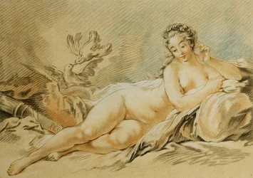 Venus descansando, después de François Boucher; Le Repos de Venus, después de François Boucher, 1774