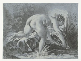 mujer lavando la laveuse