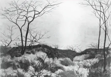 Paisaje azul, c. 1896-1899