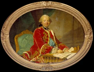 Retrato de Etienne François, Duque de Choiseul Stainville (1719-1785) ministro