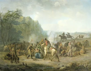 Vivac cosaco, 1813