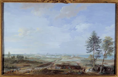 Guerra de Independencia de los Estados Unidos (1775-1783): "Sitio de Yorktown del 6 al 19 de octubre"