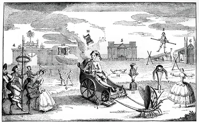 La locura triunfante, 1749