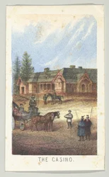 El Casino, de la serie, Vistas en Central Park, Nueva York, Parte 3, 1864
