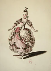 Traje de pastor para un ballet