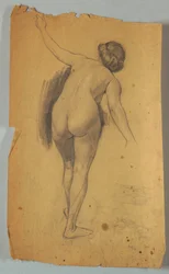 Estudio de figura desnuda