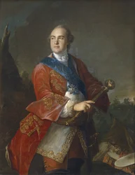Retrato del Conde Kirill Razumovsky 1728-1803, el último Hetman de Ucrania, 1758