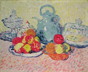 Naturaleza muerta, c.1905-06 (óleo sobre lienzo)