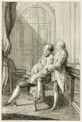 El duque de Orleans y su hijo