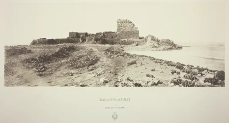 Kalatt-El-Athlit, lado de la tierra