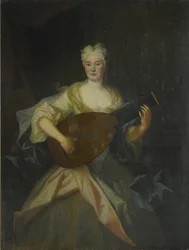 Retrato de Anna Constantia, Condesa de Cosel 1680-1765, de soltera von Brockdorff