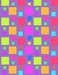 Cuadrados multicolores, 2011