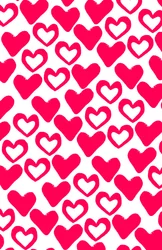 Corazones simples, imagen digital (2014)