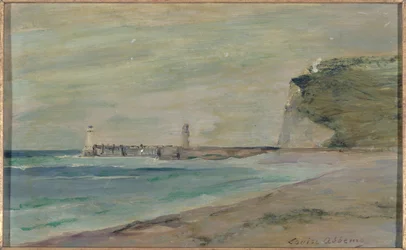 Paisaje de playa, Fécamp
