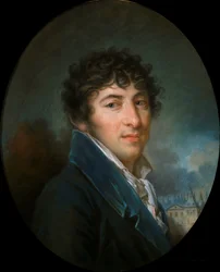 Retrato de Moritz Christian Reichsgraf von Fries