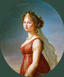 Retrato de la Reina Luisa de Prusia 1776-1810, 1802