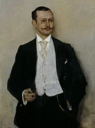 Allí pinta Carl Strathmann