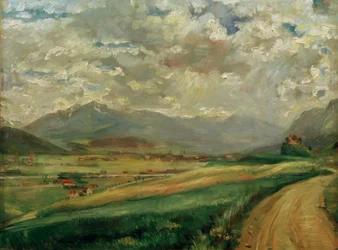 Paisaje del valle del Inn