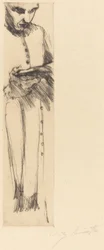 Sacerdote leyendo, 1916